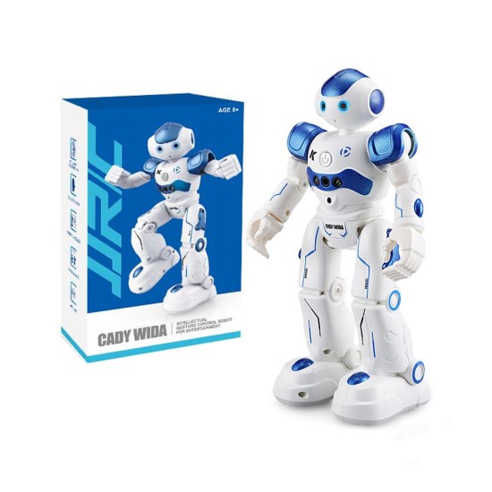 JJRC SMART ROBOT R2 CADY WIDA WITH INFRARED REMOTE CONTROL BLUE